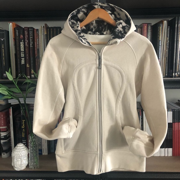 lululemon athletica Tops - Lululemon Rare Scuba Tie Dye Hood Full Zip Hoodie